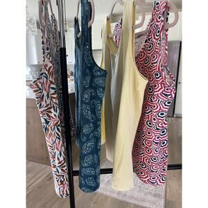 Lands End Tank Tops‎ (set Of 4) Women’s Size XL/XLP Patterns And Solid